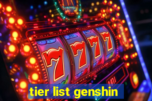 tier list genshin